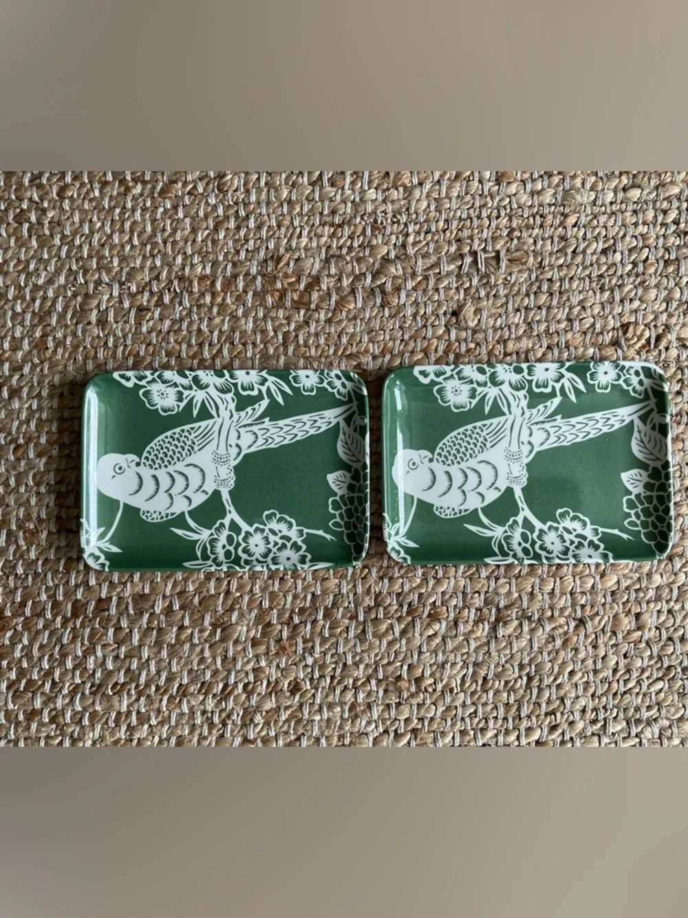 Aviary 2 parrot rectangle trays NWT
